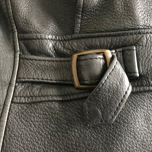 Roots Leather Jacket - Picture 3 of 10